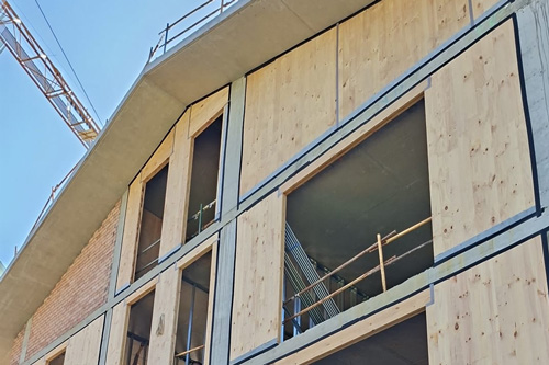 construcción de edificio en asteasu, gipuzkoa