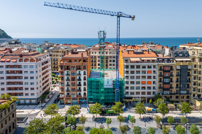 construcción de viviendas en gros