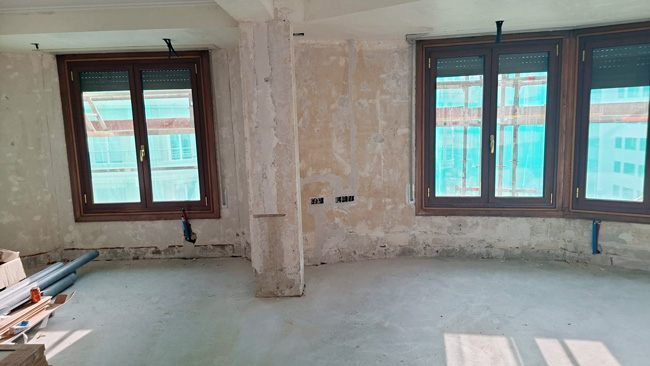 interior de la vivienda a reformar