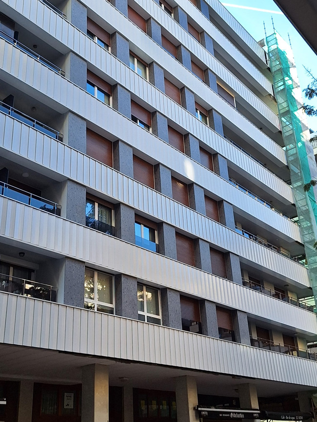 acabado de la fachada ventilada