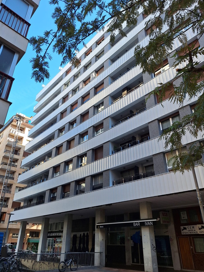 acabado de la fachada ventilada
