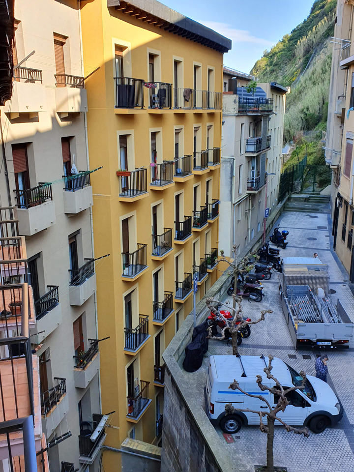 rehabilitación de fachada en gipuzkoa, vista general