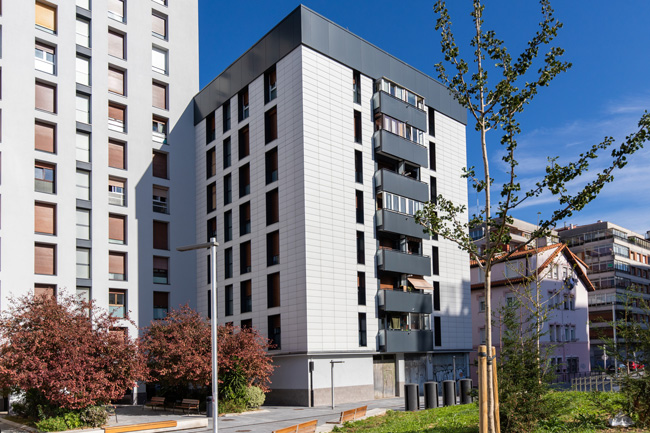 rehabilitación de fachada en donostia, gipuzkoa, fachada frontal